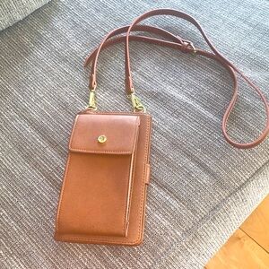 Steve Madden Phone Case Wallet Crossbody Bag EUC